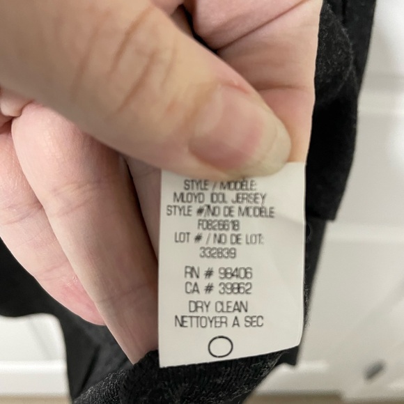 THEORY -Women's Mloyd Idol wool blend Jersey Dress - Picture 6 of 6